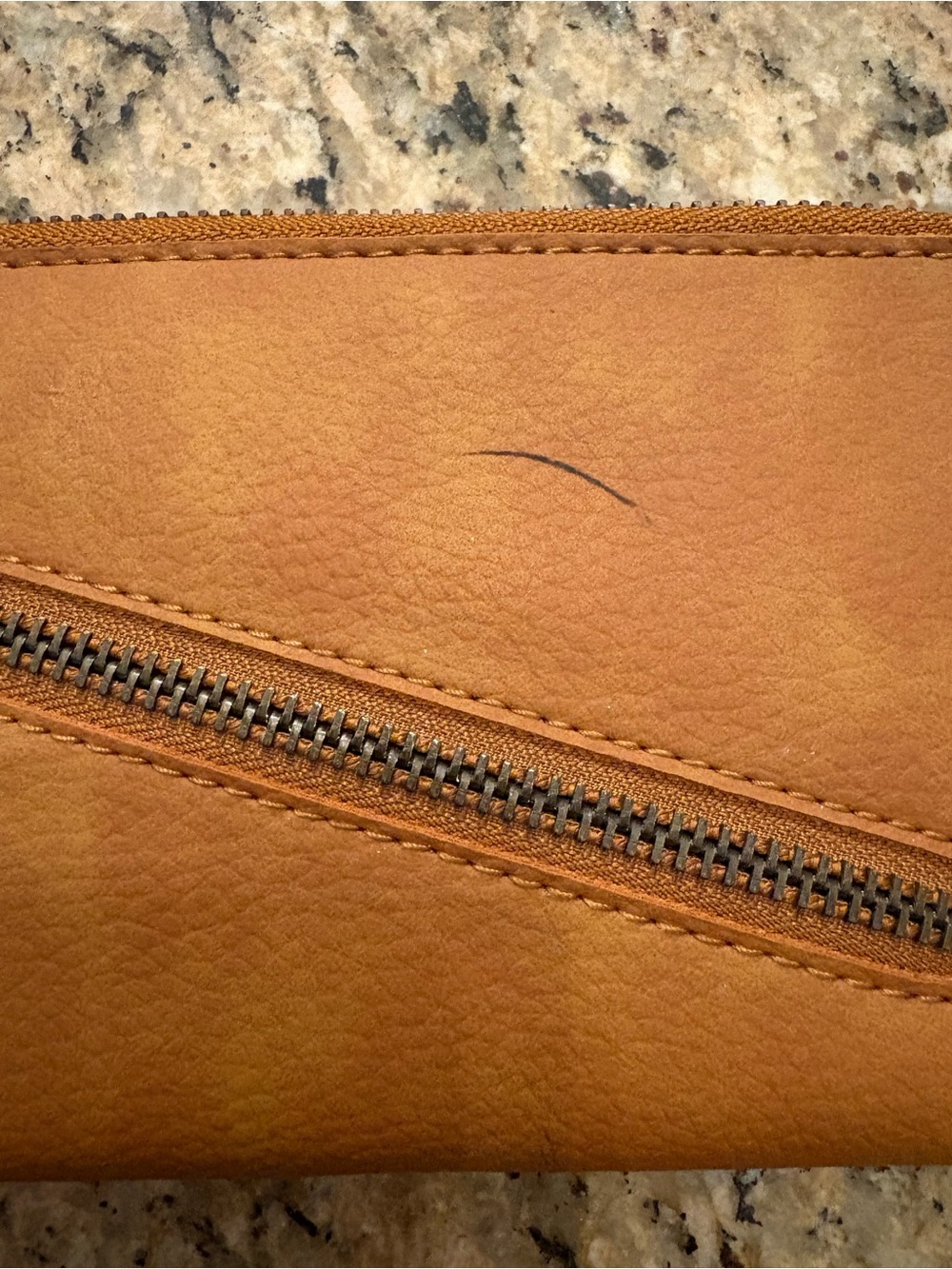 Free People Distressed Vegan Wallet - Picture 3 of 5